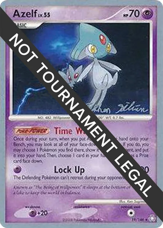 Azelf - 2009 (Stephen Silvestro) #19 – World Championship Decks