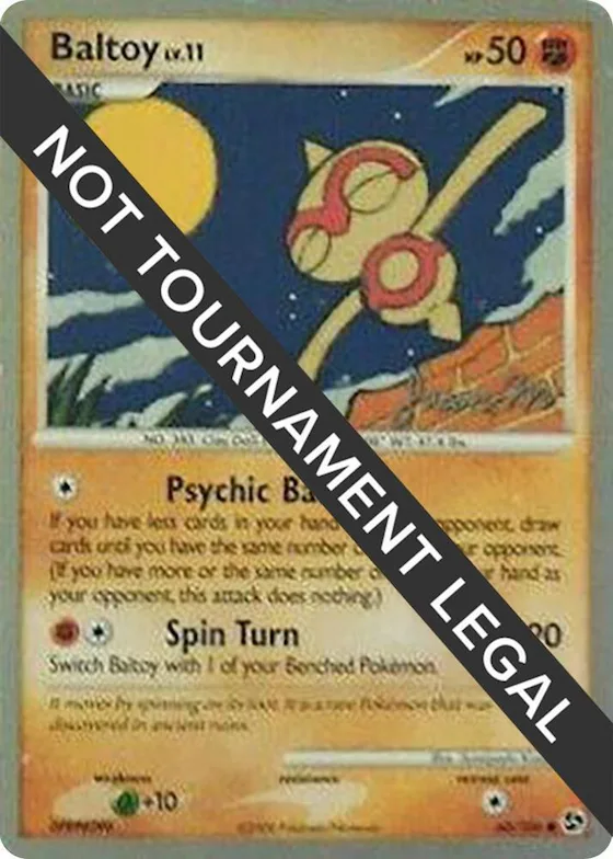Baltoy - 2009 (Jason Martinez) #60 – World Championship Decks