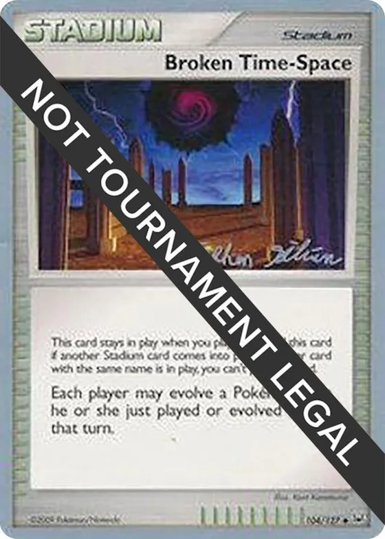 Broken Time-Space - 2009 (Stephen Silvestro) #104 – World Championship Decks