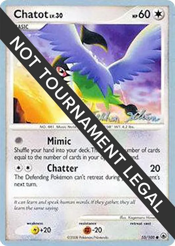 Chatot - 2009 (Stephen Silvestro) #55 – World Championship Decks