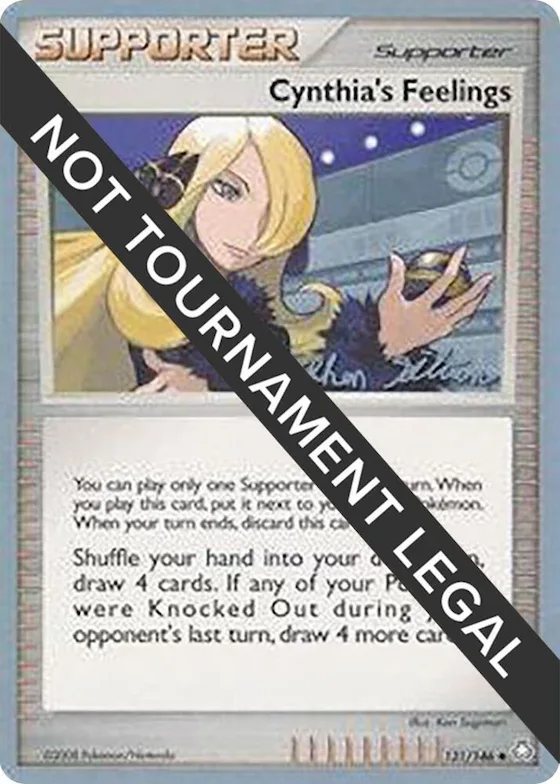Cynthia's Feelings - 2009 (Stephen Silvestro) #131 – World Championship Decks