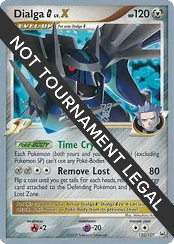 Dialga G LV.X - 2009 (Tsubasa Nakamura) #122 – World Championship Decks