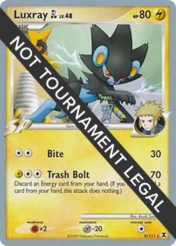 Luxray GL - 2009 (Tsubasa Nakamura) #9 – World Championship Decks