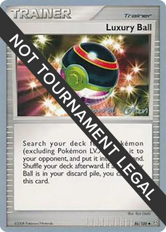Luxury Ball - 2009 (David Cohen) #86 – World Championship Decks