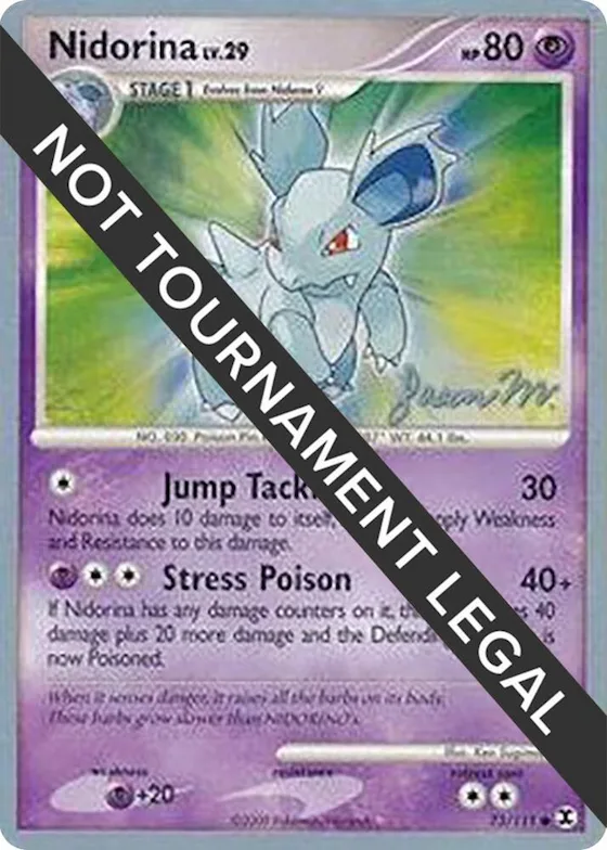 Nidorina - 2009 (Jason Martinez) #73 – World Championship Decks