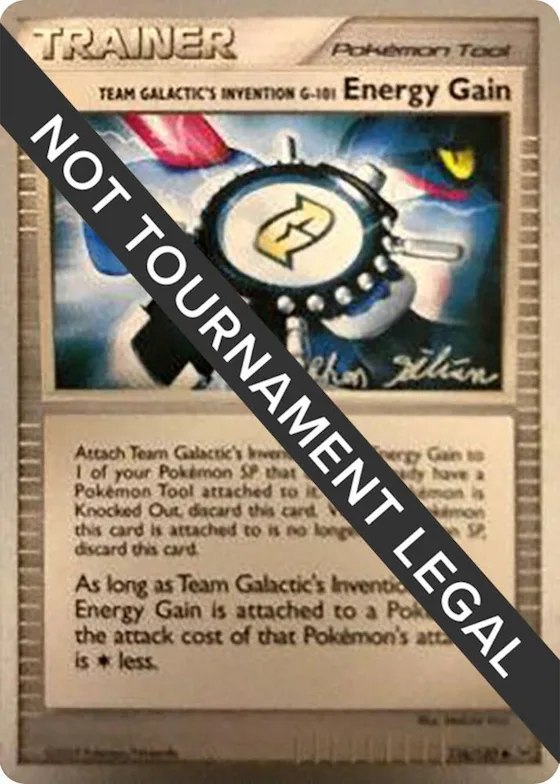Team Galactic's Invention G-101 Energy Gain - 2009 (Stephen Silvestro) #116 – World Championship Decks