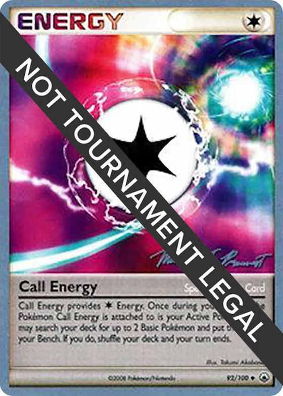 Call Energy - 2010 (Michael Pramawat) #92 – World Championship Decks