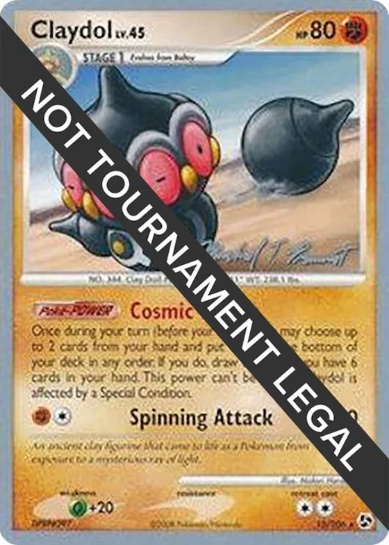 Claydol - 2010 (Michael Pramawat) #15 – World Championship Decks