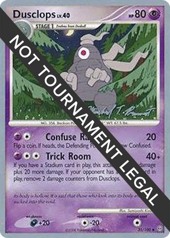 Dusclops - 2010 (Michael Pramawat) #35 – World Championship Decks