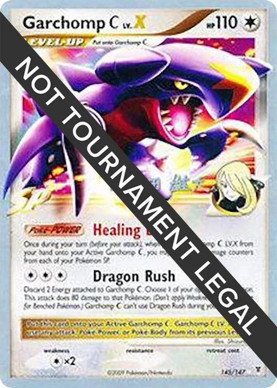 Garchomp C LV.X - 2010 (Yuta Komatsuda) #145 – World Championship Decks