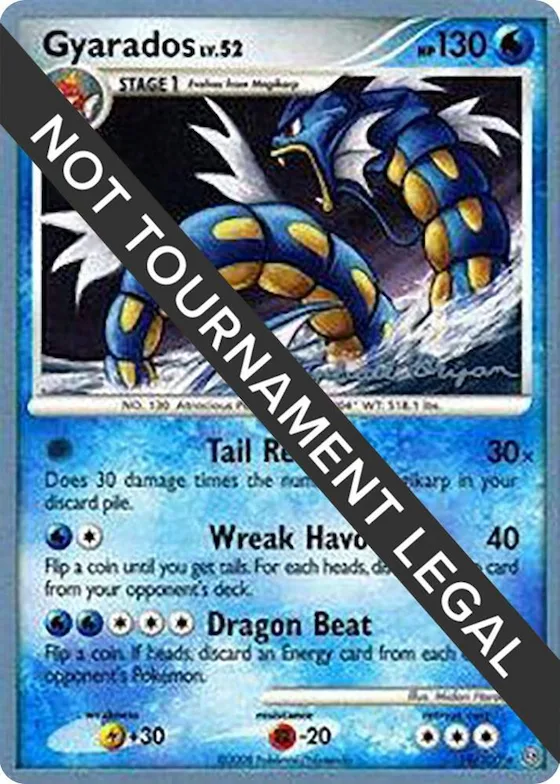 Gyarados - 2010 (Mychael Bryan) #19 – World Championship Decks