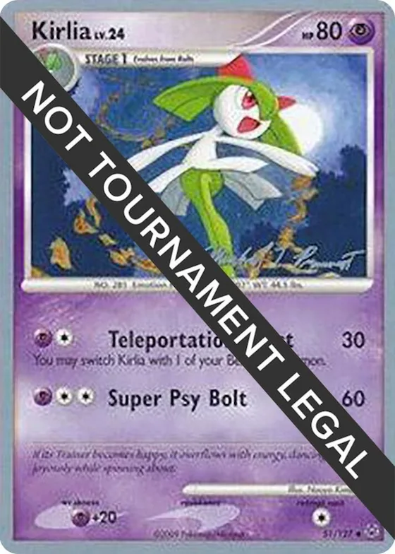 Kirlia - 2010 (Michael Pramawat) #51 – World Championship Decks