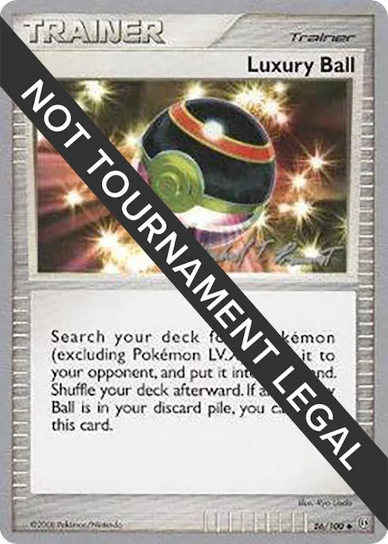 Luxury Ball - 2010 (Michael Pramawat) #86 – World Championship Decks