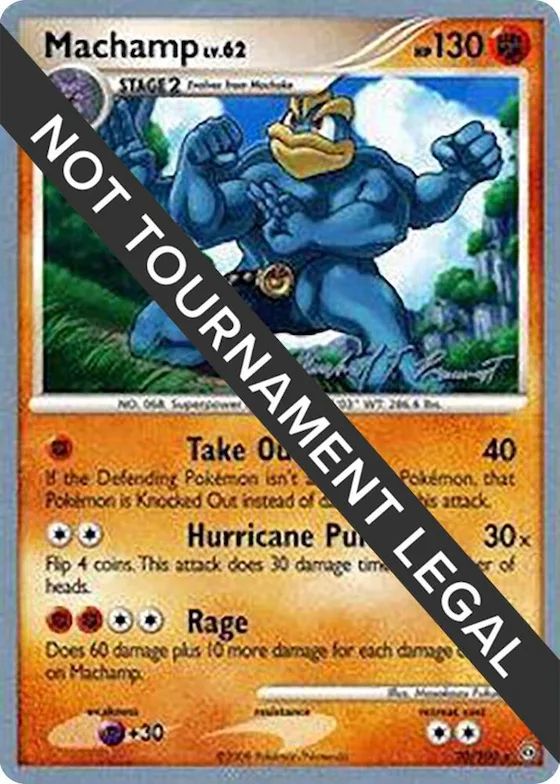 Machamp - 2010 (Michael Pramawat) #20 – World Championship Decks