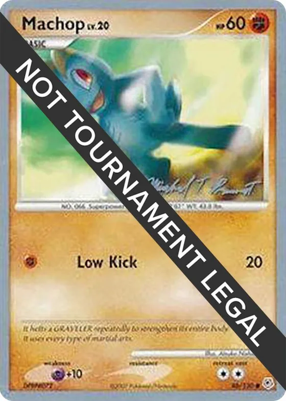 Machop - 2010 (Michael Pramawat) #86 – World Championship Decks