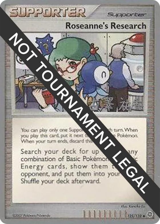 Roseanne's Research - 2010 (Yuka Furusawa) #125 – World Championship Decks