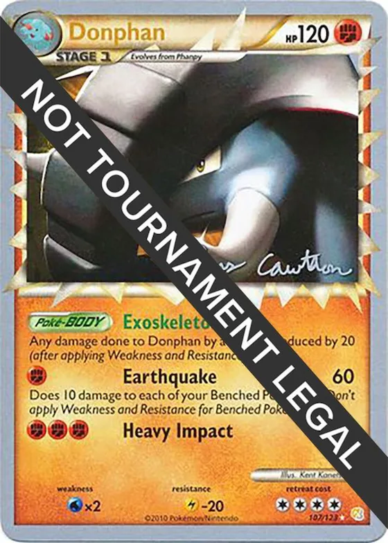 Donphan - 2011 (Ross Cawthon) #107 – World Championship Decks