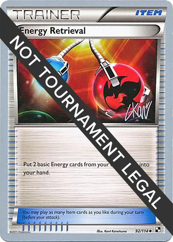Energy Retrieval - 2011 (Christopher Kan) #92 – World Championship Decks