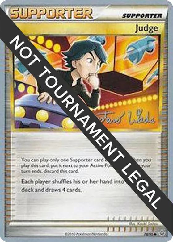 Judge - 2011 (Gustavo Wada) #78 – World Championship Decks