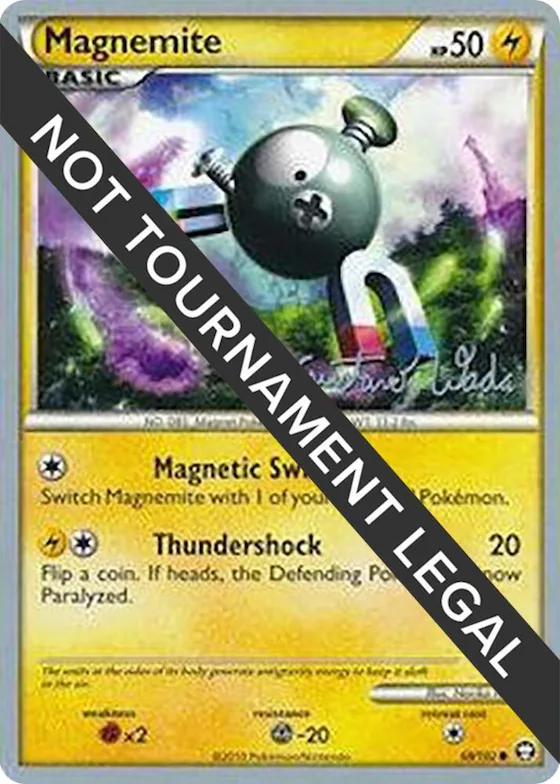 Magnemite - 2011 (Gustavo Wada) #68 – World Championship Decks