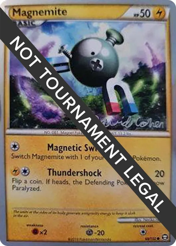 Magnemite - 2011 (David Cohen) #68 – World Championship Decks
