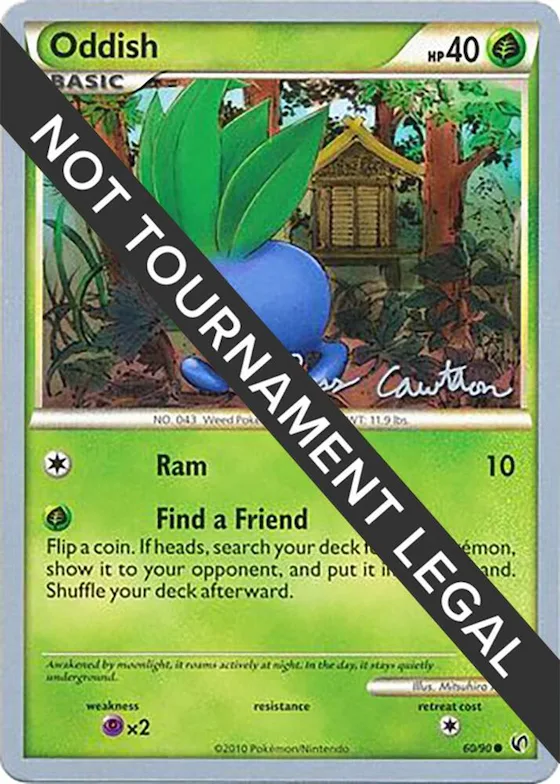 Oddish - 2011 (Ross Cawthon) #60 – World Championship Decks