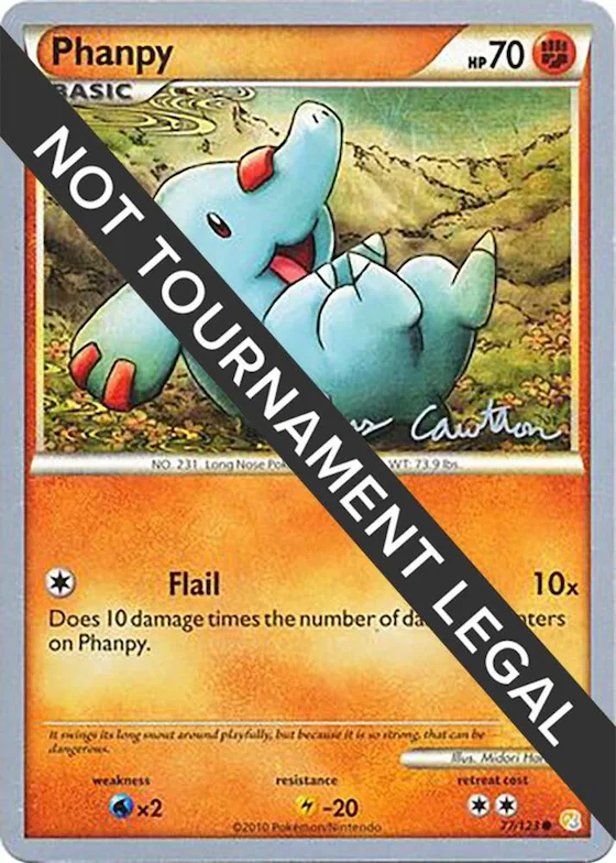 Phanpy - 2011 (Ross Cawthon) #77 – World Championship Decks