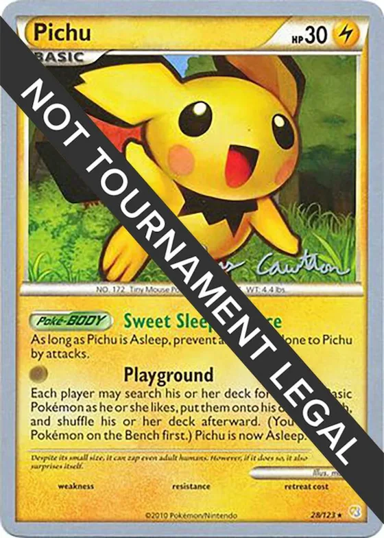 Pichu - 2011 (Ross Cawthon) #28 – World Championship Decks