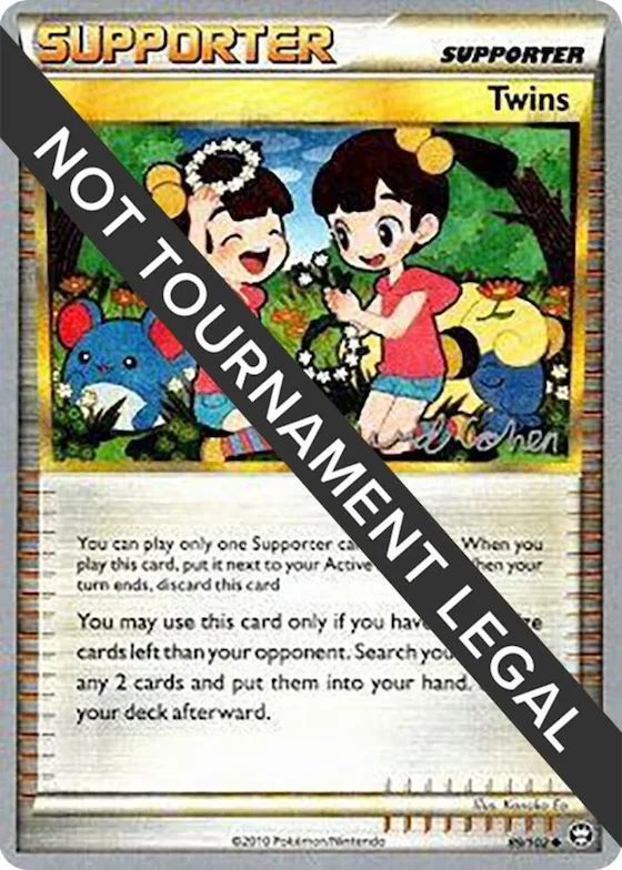 Twins - 2011 (David Cohen) #89 – World Championship Decks