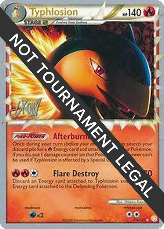 Typhlosion - 2011 (Christopher Kan) #110 – World Championship Decks