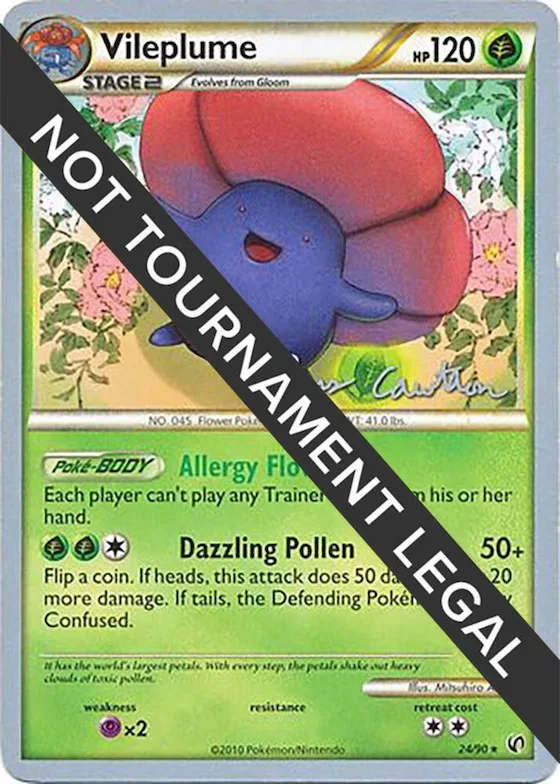 Vileplume - 2011 (Ross Cawthon) #24 – World Championship Decks