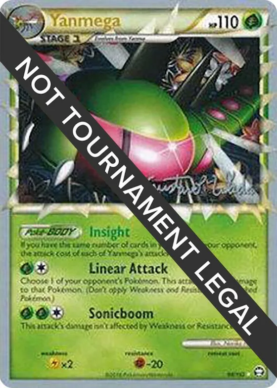 Yanmega - 2011 (Gustavo Wada) #98 – World Championship Decks