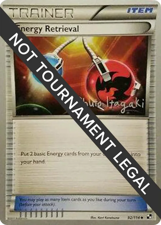 Energy Retrieval - 2012 (Shuto Itagaki) #92 – World Championship Decks