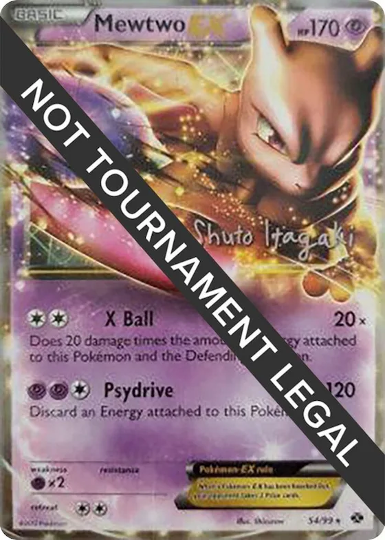 Mewtwo EX - 2012 (Shuto Itagaki) #54 – World Championship Decks