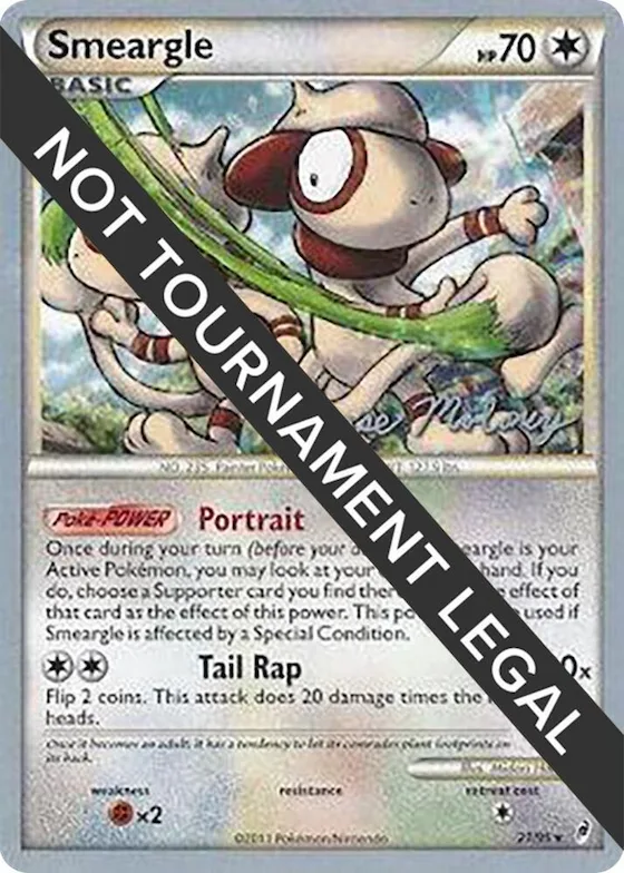 Smeargle - 2012 (Chase Moloney) #21 – World Championship Decks
