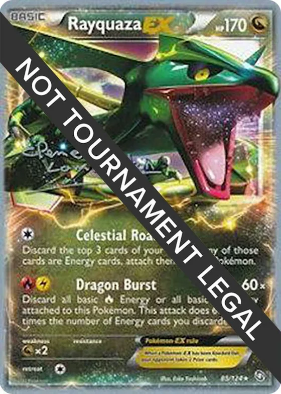 Rayquaza EX - 2013 (Clement Lamberton) #85 – World Championship Decks