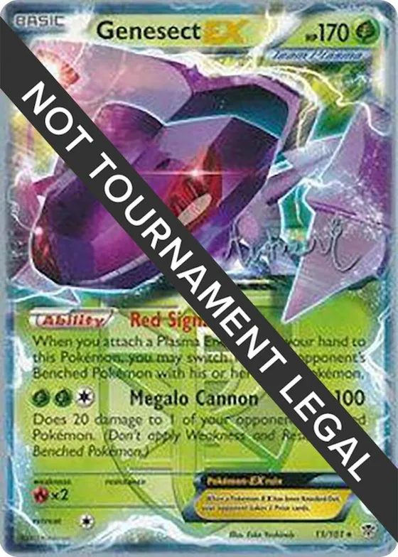 Genesect EX - 2014 (Andrew Estrada) #11 – World Championship Decks