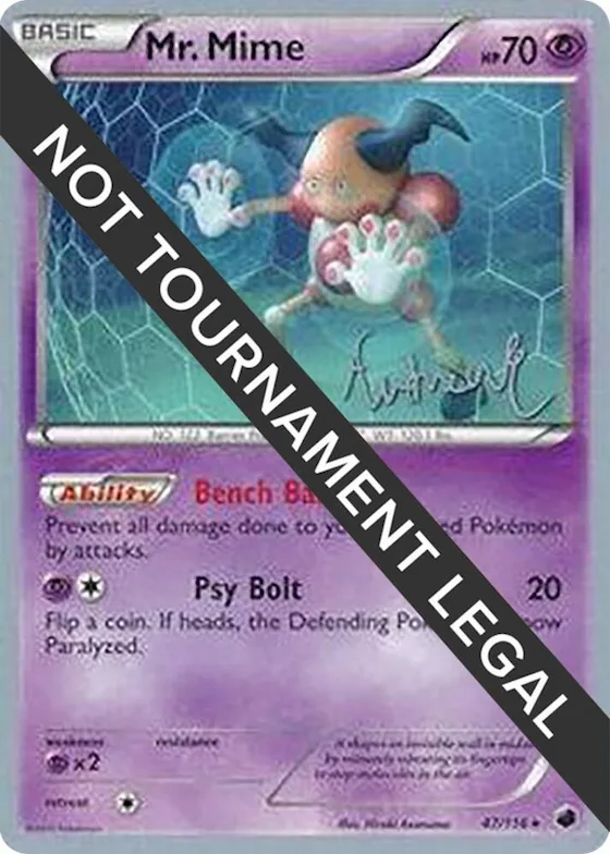 Mr. Mime - 2014 (Andrew Estrada) #47 – World Championship Decks