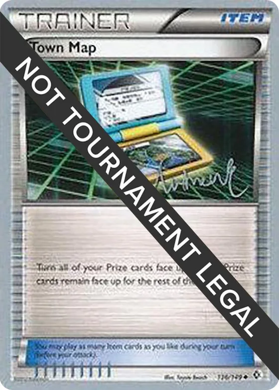 Town Map - 2014 (Andrew Estrada) #136 – World Championship Decks