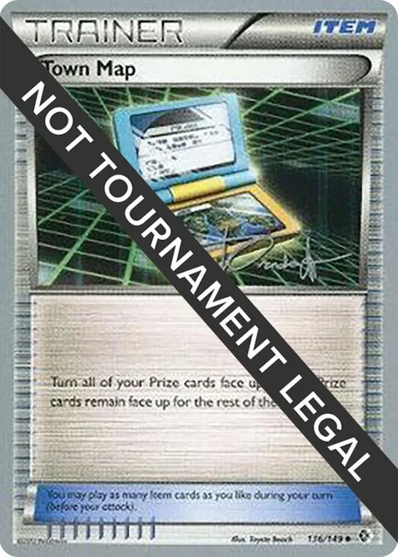 Town Map - 2014 (Trent Orndorff) #136 – World Championship Decks