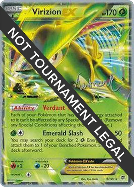 Virizion EX - 2014 (Andrew Estrada) #9 – World Championship Decks