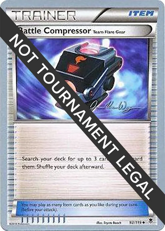 Battle Compressor (Team Flare Gear) - 2015 (Jacob Van Wagner) #92 – World Championship Decks