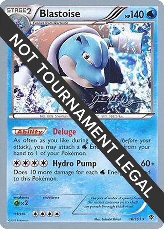Blastoise - 2015 (Jacob Van Wagner) #16 – World Championship Decks