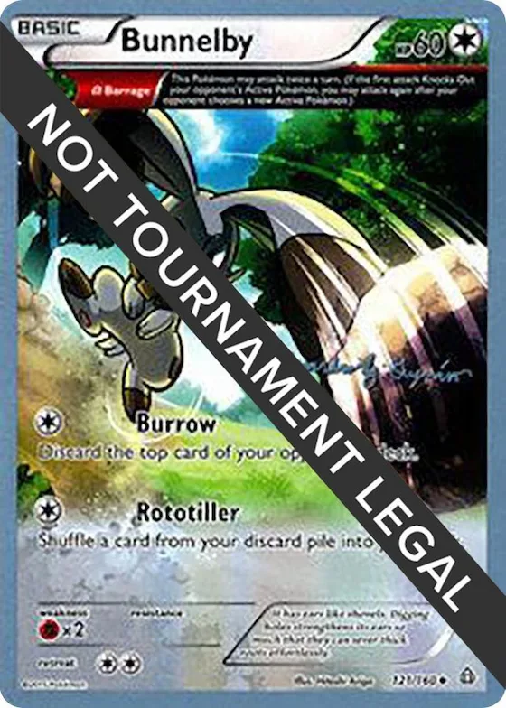 Bunnelby - 2015 (Alejandro Ng-Guzman) #121 – World Championship Decks