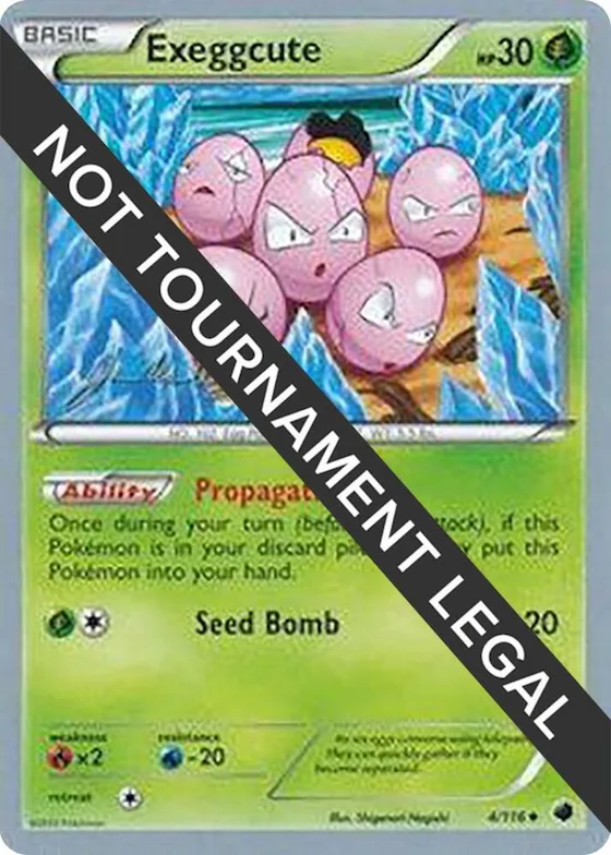 Exeggcute - 2015 (Jacob Van Wagner) #4 – World Championship Decks