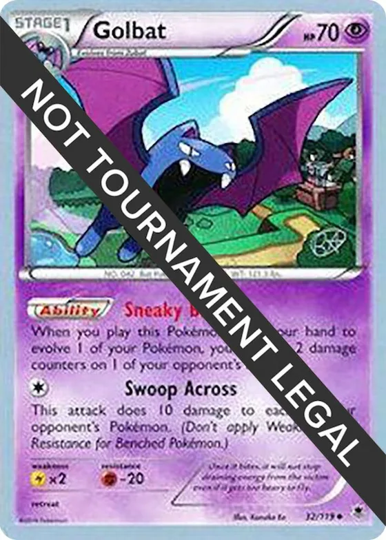 Golbat - 2015 (Rowan Stavenow) #32 – World Championship Decks
