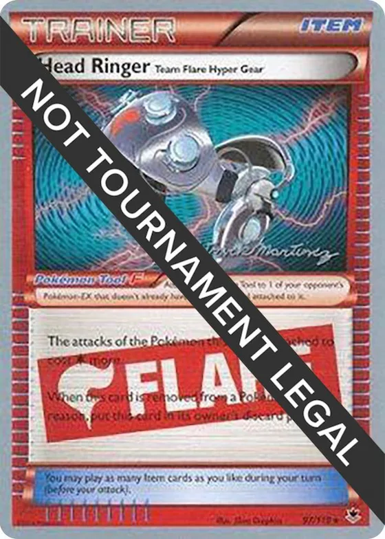 Head Ringer (Team Flare Hyper Gear) - 2015 (Patrick Martinez) #97 – World Championship Decks
