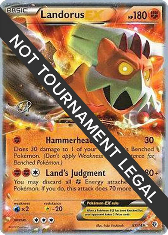 Landorus EX - 2015 (Rowan Stavenow) #89 – World Championship Decks