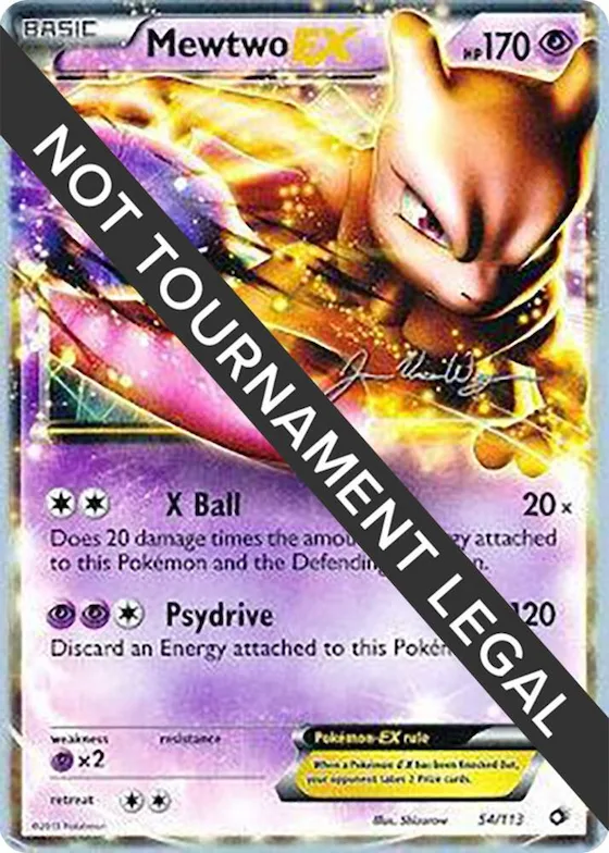 Mewtwo EX - 2015 (Jacob Van Wagner) #54 – World Championship Decks