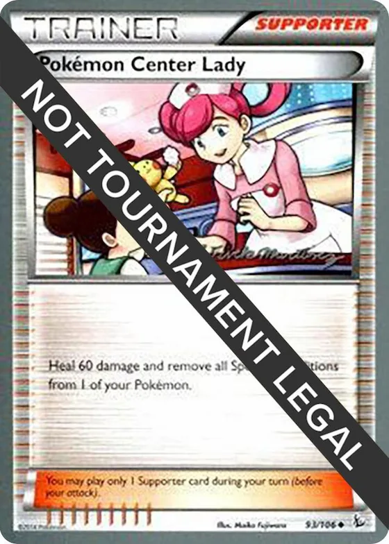 Pokemon Center Lady - 2015 (Patrick Martinez) #93 – World Championship Decks